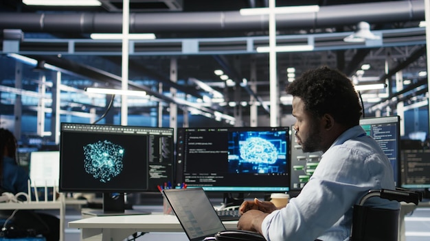 AI-powered automation system dashboard showcasing intelligent workflow optimization